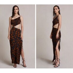 Bec & Bridge Casabel Dilkon Leaf Dress FLAWED